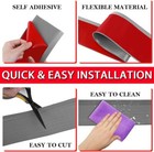 Baseboard Molding Trim 4  Flexible Self Adhesive Rubber Wall