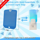 15 Pack Refill Cartridges Compatible With Raid Essentials Flying Insect Blue