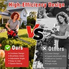 22inch Cordless Hedge Trimmer Cordless Electric Hedge Trimmer W 2  24v Battery