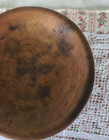 Vintage Wood Dough Bowl Collection Of 3 Farmhouse Primitive Country Americana