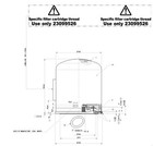 Original Volvo Wabco Air Dryer Coalescing Cartridge 23099526 432 901 238 2