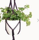 Make Market Macrame Hanging Basket Starter Craft Kit Diy Dona Bela Shreds Purple