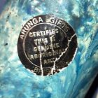 Aboriginal Eucalyptus Wood Didgeridoo Signed Brisbane Australia Neo-pointallism
