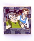 Disney Parks Exclusive Father   s Day Pin 2020 Belle   Maurice Beauty   The Beast