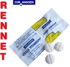 Rennet Tablets cuajo Titanium   6 Tablets   6 Pastillas   6 Tablettes