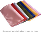 Solid Pocket Square For Men Plain Color Boy Handkerchief For Wedding Party
