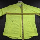Nike Rafa Nadal Tennis Full-zip Jacket Volt Geode Teal  Dv2885-702 Men s Sz M