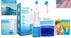 Portable Neti Pot For Stuffy Nose - 30 Salt Packs Included