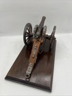 Civil War Cannon Dahlgren 1861 American Field Vintage Model Wood Metal On Base