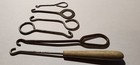 Lot Of 6 Vintage Shoe Button Hooks