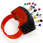 Dritz Wrist Felt Pin Cushion  Red