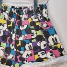 Vtg Mickey Co Shorts Disney Mouse Bold Block Pocket Paper Bag Youth Kids Sz 14