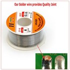 3pc Tin Lead Free 1mm 60 40 Rosin Core Solder Flux Soldering Welding Iron Wire