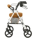 Medline Steel Rollator Walker 8  Wheels With Antimicrobial Microban Protection