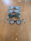 Vintage Safety Glasses Mid-century Set Of 4