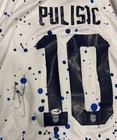 Christian Pulisic World Cup Team Usa Soccer Jersey Autographed Signed Jsa