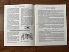 Vintage 1989 Sunday River Ski Resort Newsletter