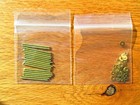 Vintage Straight Razor Repair Kit 8 Sets Of Brass Pins Washers   Pivot Washers