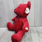 Vintage Avon Talking Teddy Bear Plush Red Valentines Day 2001 - Not Working