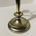 Vintage 3 Arm Silverplate Candelabra Twisted Stem 9 5x10 5 Patina
