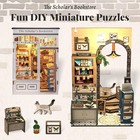 Book Nook Kit Diy Miniature Dollhouse Kit 3d Puzzles For Adults Tiny House Mini