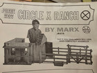 Johnny West Marx Circle X Ranch Playset   5275 Western Cowboy Vintage In Box