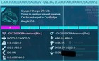 Top Stats 1605 Melee Cotton Candy Carcha Ark Survival Ascended Pve Asa Carcharo