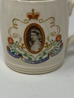 Vintage Maddock England Queen Elizabeth Ii Coronation Cup Mug June 1953