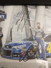 Nascar - Jimmie Johnson   Chad Knaus-autographed Hero Card In Frame   1 64 Cars