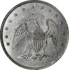 Political Medal Sd 1860-2 Wm 37mm Ngc Ms-60 - Steven Douglas   Eagle - Rare