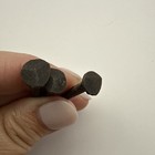 1 5    Rose Head Nails Antique Square Wrought Iron Vintage Decorative  set Of 3 