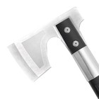 Sog Camp Axe 11 5  Overall Length Grn Handles Molded Nylon Sheath