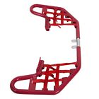 For Yamaha Warrior 350 Yfm350x 1987-2004 Aluminum Nerf Bars Red Bar Red Nets