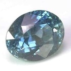 Exceptional Natural Madagascar Blueish Green Teal Sapphire Gem - Oval Cut