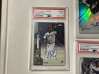 Luis Robert Autographed Card Collection Lot Of 5 Graded Topps Bowman