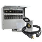 10-circuit 30 Amp Manual Transfer Switch Kit