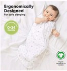 Baby Sleep Sack Organic Cotton Wearable Blanket Swaddle Blanket 6-18 Mo   Size M
