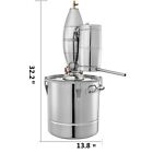 30l Alcohol Distiller Brewing Kit Moonshine Still Stainless Wine Boiler Home Diy