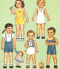 Vintage Org 1940s Nursery Q Holden Paper Dolls Rare Uncut Laser  reproduction 