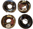 Four 12-1 4x3-3 8  10k Gd Electric Backing Plate 10000  Trailer Brake Fit Dexter