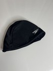Speedo Elastomeric Solid Black Swim Cap One Size Unisex Youth No Snag Latex Free