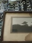 Asian Art Piece Print Or Painting Hut Snow Covered Mountain Vintage Old Nice