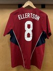 Game Worn Uswnt Tina Ellertson Nike Soccer Jersey Size Large Vtg Usa 2000s