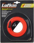 Crescent Lufkin 3 8  X 100  Hi-viz   Orange Speedwinder   Yellow Clad Long Steel T