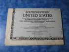Vintage Southwestern United States Map December 1948 National Geographic