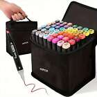 168 Color Dual Tipped Sketch Art Marker Set Double- Multicolor