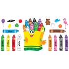 Trend Enterprises  Inc  T-8076 Colorful Crayons Bulletin Board Set