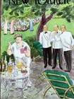 1951 New Yorker Magazine  cover Only  June 23 Artist H Hokinson Great Color