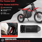 Rear Fender Wheel Mud Guard For Yozma In 10 Pro Tuttio Soleil Black