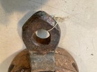 Antique Maritime Wooden Double Sheave Ship Block Tackle Pulley Large